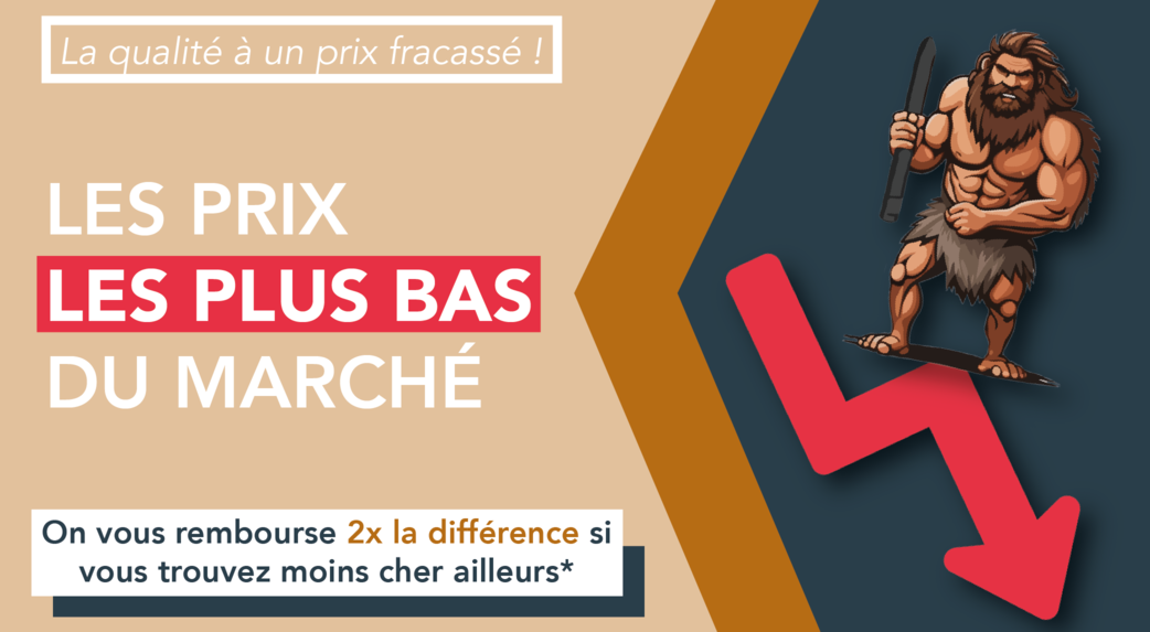 Prix les plus bas sur le web